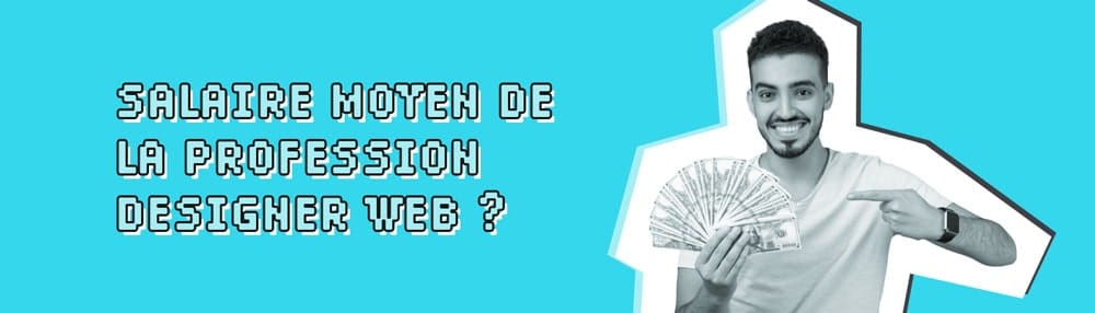 salaire moyen de la profession designer web