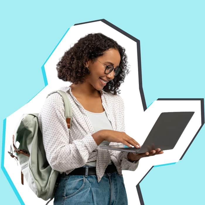 étudiante en webdesign
