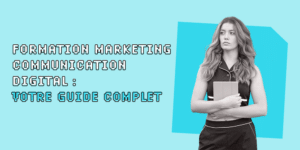 Étudiant en formation marketing communication digitale